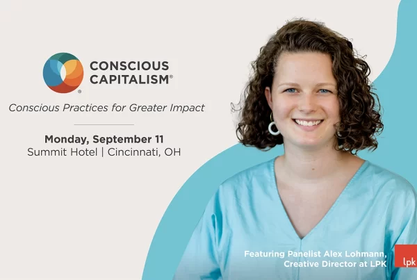 Alex Lohmann speaking at Conscious Capitalism